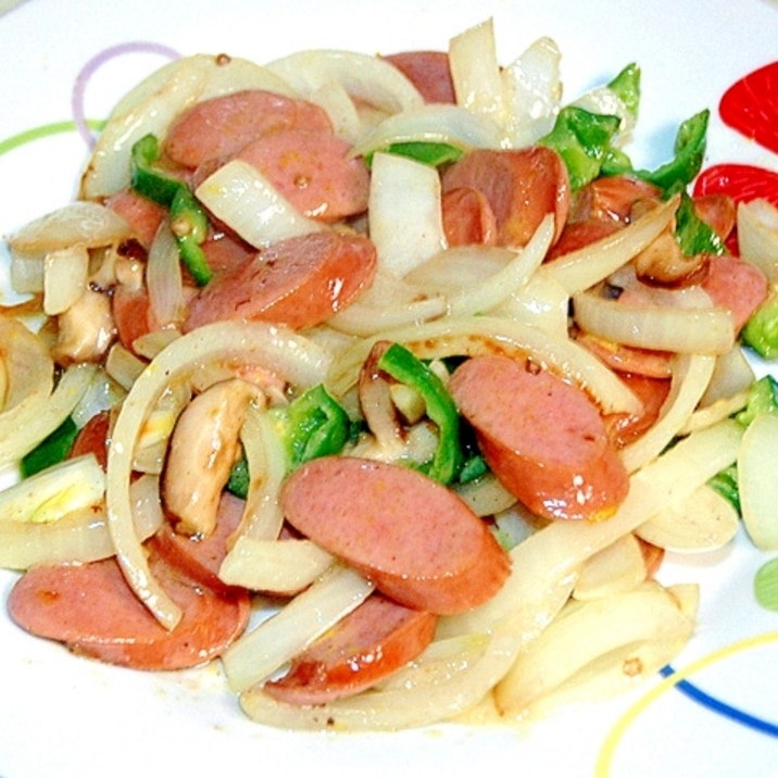 サラダだけじゃない!フレンチドレッシングの炒め物!